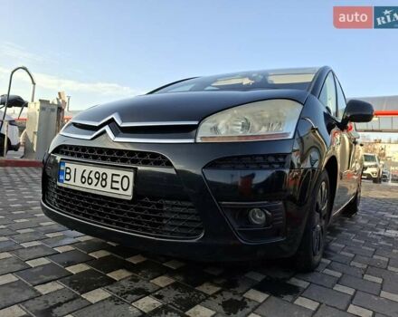 Черный Ситроен С4 Пикассо, объемом двигателя 1.56 л и пробегом 199 тыс. км за 6500 $, фото 1 на Automoto.ua