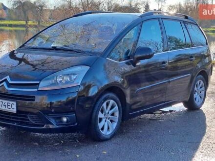 Черный Ситроен С4 Пикассо, объемом двигателя 2 л и пробегом 215 тыс. км за 6850 $, фото 1 на Automoto.ua