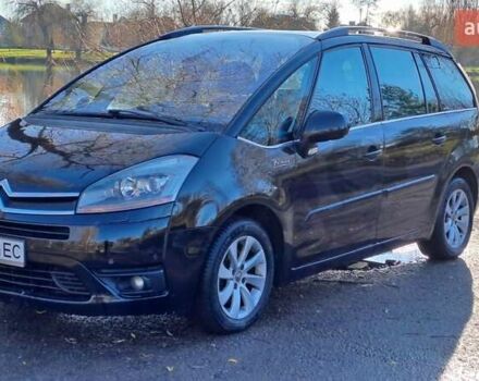 Черный Ситроен С4 Пикассо, объемом двигателя 2 л и пробегом 215 тыс. км за 6850 $, фото 1 на Automoto.ua