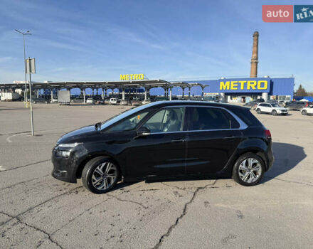 Черный Ситроен С4 Пикассо, объемом двигателя 1.6 л и пробегом 220 тыс. км за 9000 $, фото 1 на Automoto.ua