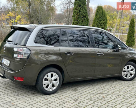 Коричневый Ситроен С4 Пикассо, объемом двигателя 1.56 л и пробегом 164 тыс. км за 9450 $, фото 6 на Automoto.ua