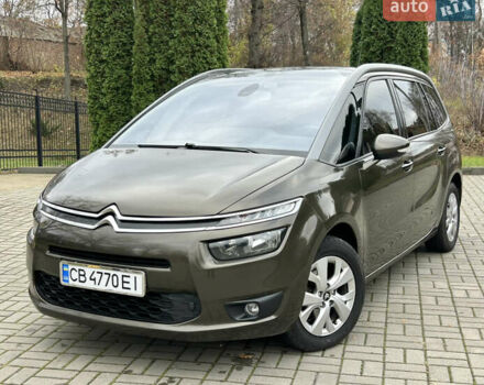 Коричневый Ситроен С4 Пикассо, объемом двигателя 1.56 л и пробегом 164 тыс. км за 9450 $, фото 1 на Automoto.ua