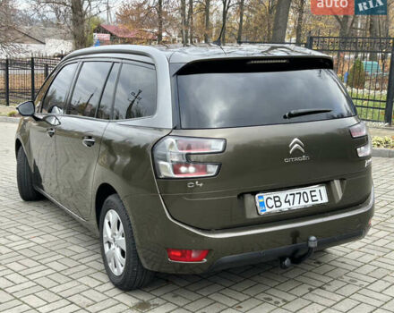 Коричневый Ситроен С4 Пикассо, объемом двигателя 1.56 л и пробегом 164 тыс. км за 9450 $, фото 4 на Automoto.ua