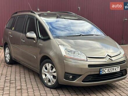Коричневый Ситроен С4 Пикассо, объемом двигателя 1.56 л и пробегом 250 тыс. км за 4750 $, фото 1 на Automoto.ua