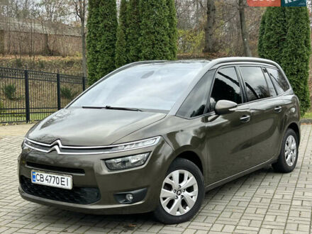 Коричневый Ситроен С4 Пикассо, объемом двигателя 1.56 л и пробегом 164 тыс. км за 9450 $, фото 1 на Automoto.ua