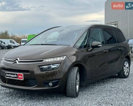 Коричневый Ситроен С4 Пикассо, объемом двигателя 1.6 л и пробегом 240 тыс. км за 11690 $, фото 1 на Automoto.ua