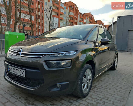 Коричневый Ситроен С4 Пикассо, объемом двигателя 1.6 л и пробегом 212 тыс. км за 9900 $, фото 1 на Automoto.ua