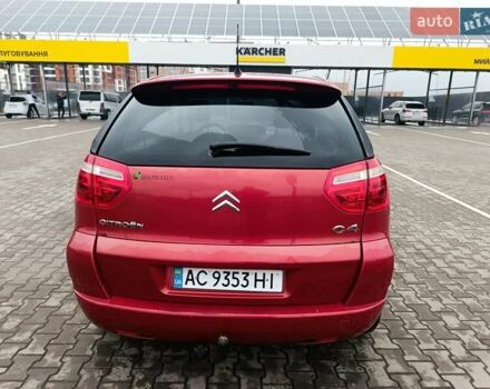 Красный Ситроен С4 Пикассо, объемом двигателя 1.6 л и пробегом 339 тыс. км за 5399 $, фото 7 на Automoto.ua