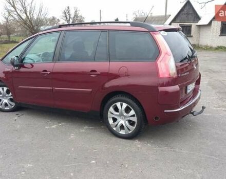 Красный Ситроен С4 Пикассо, объемом двигателя 2 л и пробегом 250 тыс. км за 5000 $, фото 3 на Automoto.ua