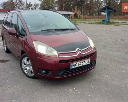Красный Ситроен С4 Пикассо, объемом двигателя 2 л и пробегом 250 тыс. км за 5000 $, фото 9 на Automoto.ua