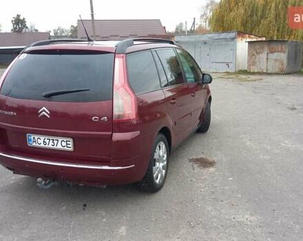 Красный Ситроен С4 Пикассо, объемом двигателя 2 л и пробегом 250 тыс. км за 5000 $, фото 2 на Automoto.ua