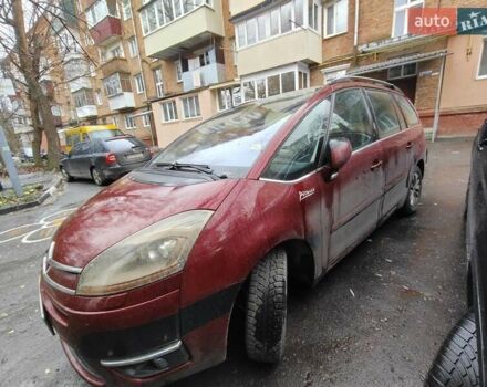 Червоний Сітроен С4 Пікассо, об'ємом двигуна 2 л та пробігом 300 тис. км за 4500 $, фото 9 на Automoto.ua