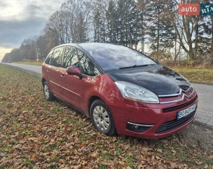 Красный Ситроен С4 Пикассо, объемом двигателя 1.6 л и пробегом 282 тыс. км за 4200 $, фото 15 на Automoto.ua