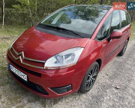 Красный Ситроен С4 Пикассо, объемом двигателя 1.6 л и пробегом 170 тыс. км за 8265 $, фото 1 на Automoto.ua
