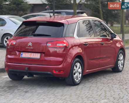 Красный Ситроен С4 Пикассо, объемом двигателя 1.56 л и пробегом 230 тыс. км за 11400 $, фото 28 на Automoto.ua