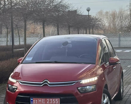 Красный Ситроен С4 Пикассо, объемом двигателя 1.56 л и пробегом 230 тыс. км за 11400 $, фото 1 на Automoto.ua