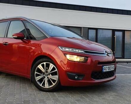 Красный Ситроен С4 Пикассо, объемом двигателя 1.56 л и пробегом 202 тыс. км за 10300 $, фото 10 на Automoto.ua