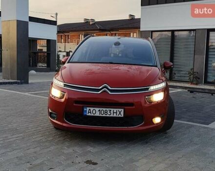 Красный Ситроен С4 Пикассо, объемом двигателя 1.56 л и пробегом 202 тыс. км за 10300 $, фото 17 на Automoto.ua