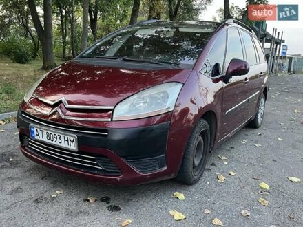 Красный Ситроен С4 Пикассо, объемом двигателя 1.56 л и пробегом 281 тыс. км за 4500 $, фото 1 на Automoto.ua
