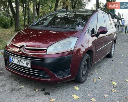 Красный Ситроен С4 Пикассо, объемом двигателя 1.56 л и пробегом 281 тыс. км за 4500 $, фото 1 на Automoto.ua