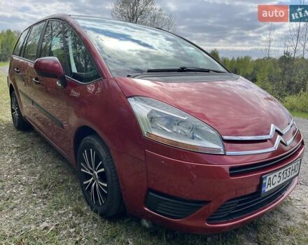 Красный Ситроен С4 Пикассо, объемом двигателя 1.6 л и пробегом 170 тыс. км за 8265 $, фото 1 на Automoto.ua