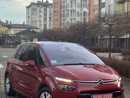 Красный Ситроен С4 Пикассо, объемом двигателя 1.56 л и пробегом 230 тыс. км за 11400 $, фото 1 на Automoto.ua