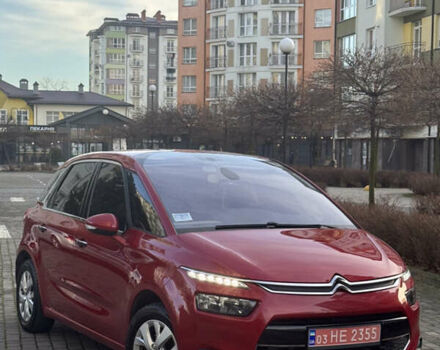 Красный Ситроен С4 Пикассо, объемом двигателя 1.56 л и пробегом 230 тыс. км за 11400 $, фото 1 на Automoto.ua
