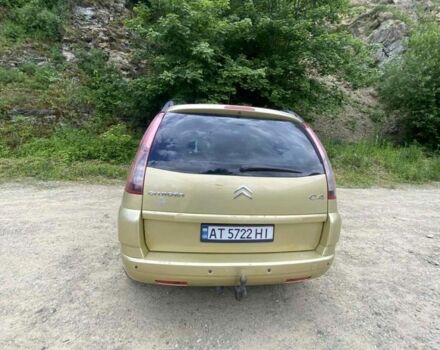 Желтый Ситроен С4 Пикассо, объемом двигателя 1.6 л и пробегом 333 тыс. км за 4600 $, фото 12 на Automoto.ua