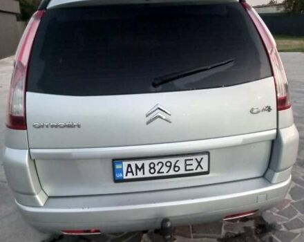 Серый Ситроен С4 Пикассо, объемом двигателя 1.56 л и пробегом 305 тыс. км за 6500 $, фото 2 на Automoto.ua