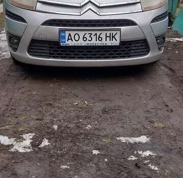 Серый Ситроен С4 Пикассо, объемом двигателя 1.6 л и пробегом 232 тыс. км за 4600 $, фото 1 на Automoto.ua