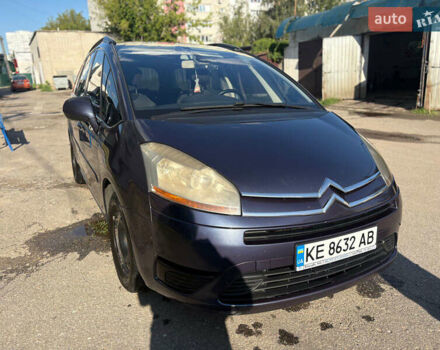 Серый Ситроен С4 Пикассо, объемом двигателя 1.56 л и пробегом 242 тыс. км за 5700 $, фото 1 на Automoto.ua