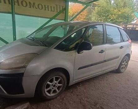 Серый Ситроен С4 Пикассо, объемом двигателя 1.56 л и пробегом 292 тыс. км за 3000 $, фото 6 на Automoto.ua