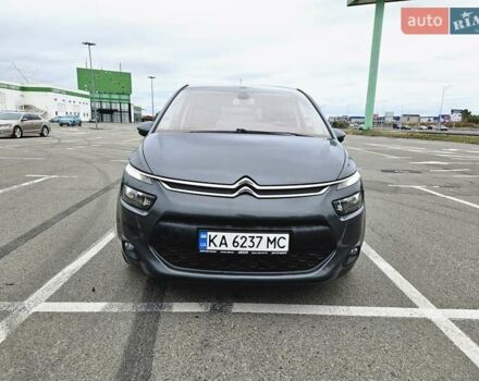 Ситроен С4 Пикассо 2014 в Киеве на Automoto.ua Серый Ситроен С4 Пикассо, объемом двигателя 1.56 л и пробегом 242 тыс. км за 9500 $, фото 2 на Automoto.ua