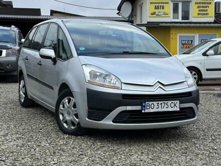 Серый Ситроен С4 Пикассо, объемом двигателя 1.56 л и пробегом 195 тыс. км за 4690 $, фото 1 на Automoto.ua