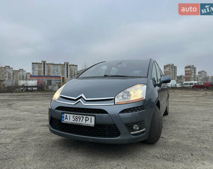 Серый Ситроен С4 Пикассо, объемом двигателя 1.6 л и пробегом 184 тыс. км за 5500 $, фото 1 на Automoto.ua