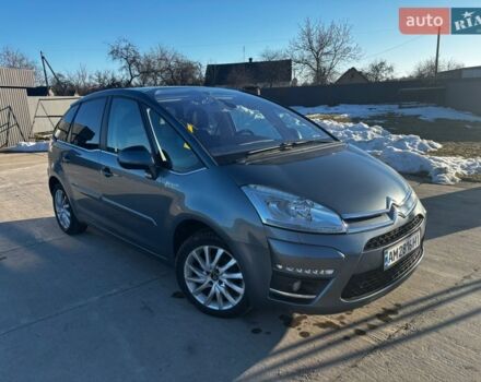 Серый Ситроен С4 Пикассо, объемом двигателя 1.6 л и пробегом 302 тыс. км за 5900 $, фото 1 на Automoto.ua