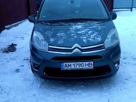 Серый Ситроен С4 Пикассо, объемом двигателя 1.6 л и пробегом 260 тыс. км за 8200 $, фото 1 на Automoto.ua