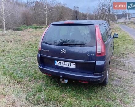 Синий Ситроен С4 Пикассо, объемом двигателя 1.56 л и пробегом 312 тыс. км за 5600 $, фото 2 на Automoto.ua