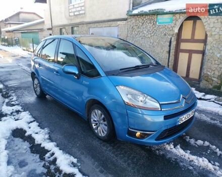 Синий Ситроен С4 Пикассо, объемом двигателя 1.56 л и пробегом 356 тыс. км за 3950 $, фото 5 на Automoto.ua