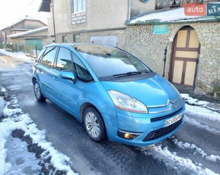 Синий Ситроен С4 Пикассо, объемом двигателя 1.56 л и пробегом 356 тыс. км за 3950 $, фото 1 на Automoto.ua
