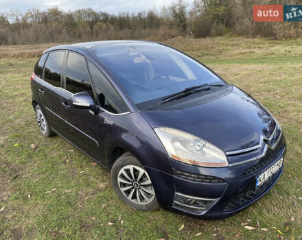 Синий Ситроен С4 Пикассо, объемом двигателя 1.56 л и пробегом 249 тыс. км за 4400 $, фото 1 на Automoto.ua