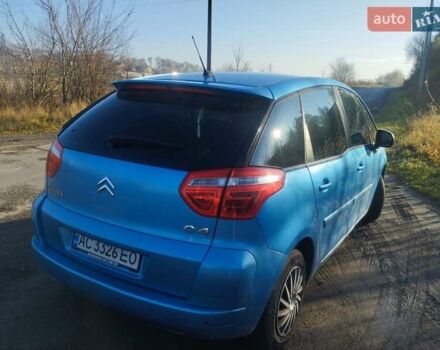Синий Ситроен С4 Пикассо, объемом двигателя 1.6 л и пробегом 285 тыс. км за 5800 $, фото 2 на Automoto.ua