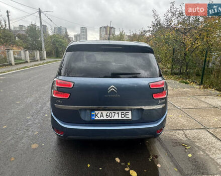 Синий Ситроен С4 Пикассо, объемом двигателя 1.56 л и пробегом 270 тыс. км за 8700 $, фото 6 на Automoto.ua