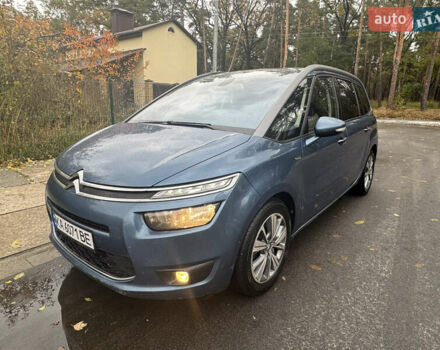 Синий Ситроен С4 Пикассо, объемом двигателя 1.56 л и пробегом 270 тыс. км за 8700 $, фото 4 на Automoto.ua