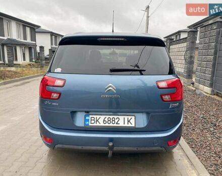 Синий Ситроен С4 Пикассо, объемом двигателя 1.56 л и пробегом 206 тыс. км за 13000 $, фото 5 на Automoto.ua