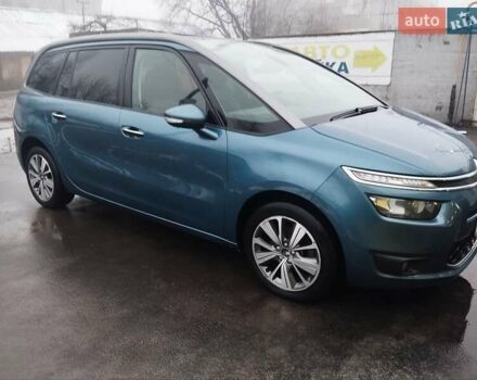 Синий Ситроен С4 Пикассо, объемом двигателя 2 л и пробегом 257 тыс. км за 8900 $, фото 1 на Automoto.ua