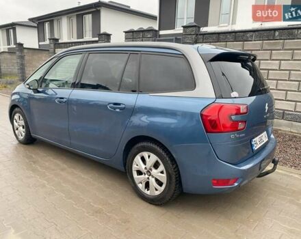 Синий Ситроен С4 Пикассо, объемом двигателя 1.56 л и пробегом 206 тыс. км за 13000 $, фото 2 на Automoto.ua