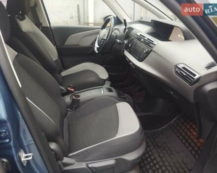 Синий Ситроен С4 Пикассо, объемом двигателя 2 л и пробегом 257 тыс. км за 8900 $, фото 6 на Automoto.ua