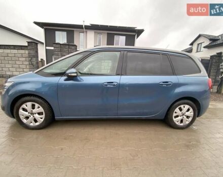 Синий Ситроен С4 Пикассо, объемом двигателя 1.56 л и пробегом 206 тыс. км за 13000 $, фото 1 на Automoto.ua