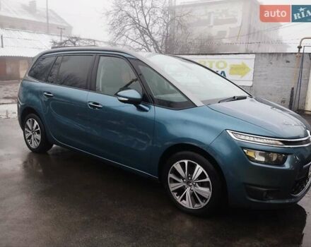 Синий Ситроен С4 Пикассо, объемом двигателя 2 л и пробегом 257 тыс. км за 8900 $, фото 12 на Automoto.ua